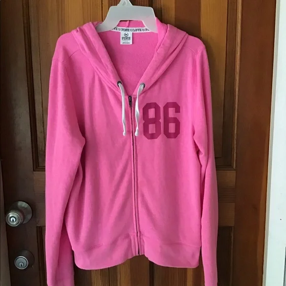 PINK hoodie. - Picture 2 of 4